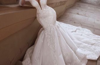 Платье для невесты в стиле русалки